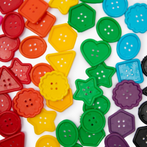 Roylco really big buttons 60 pck