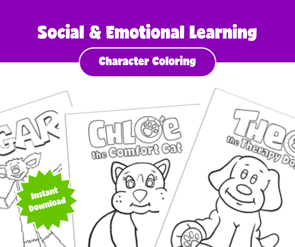 Free SEL Coloring Page Download