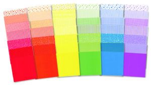 Roylco Economy Origami – colorful 5.75 inch square origami paper sheets for kids