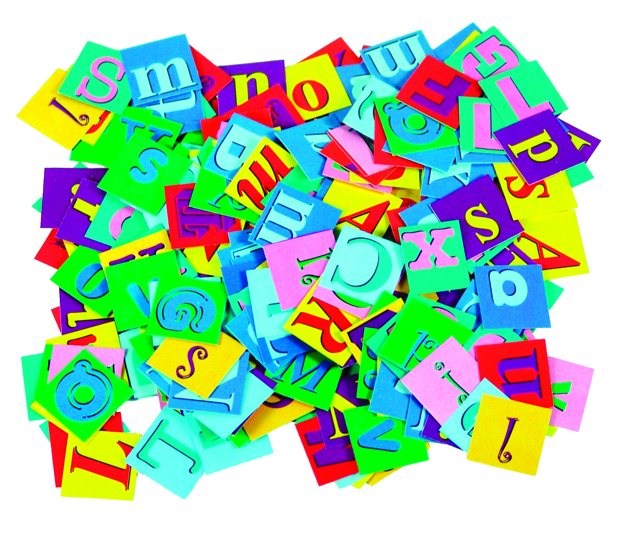 Roylco Alphabet Pasting Pieces