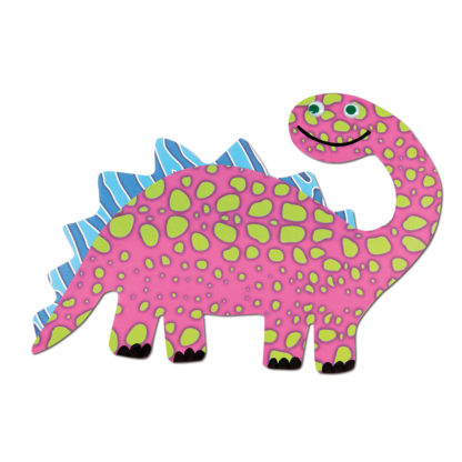 15311 Dinosaur Art Paper - Pink Dinosaur Craft