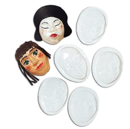 Image of 52009 Face Forms blank and decorated