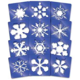58622 Snowflake Stencils Group