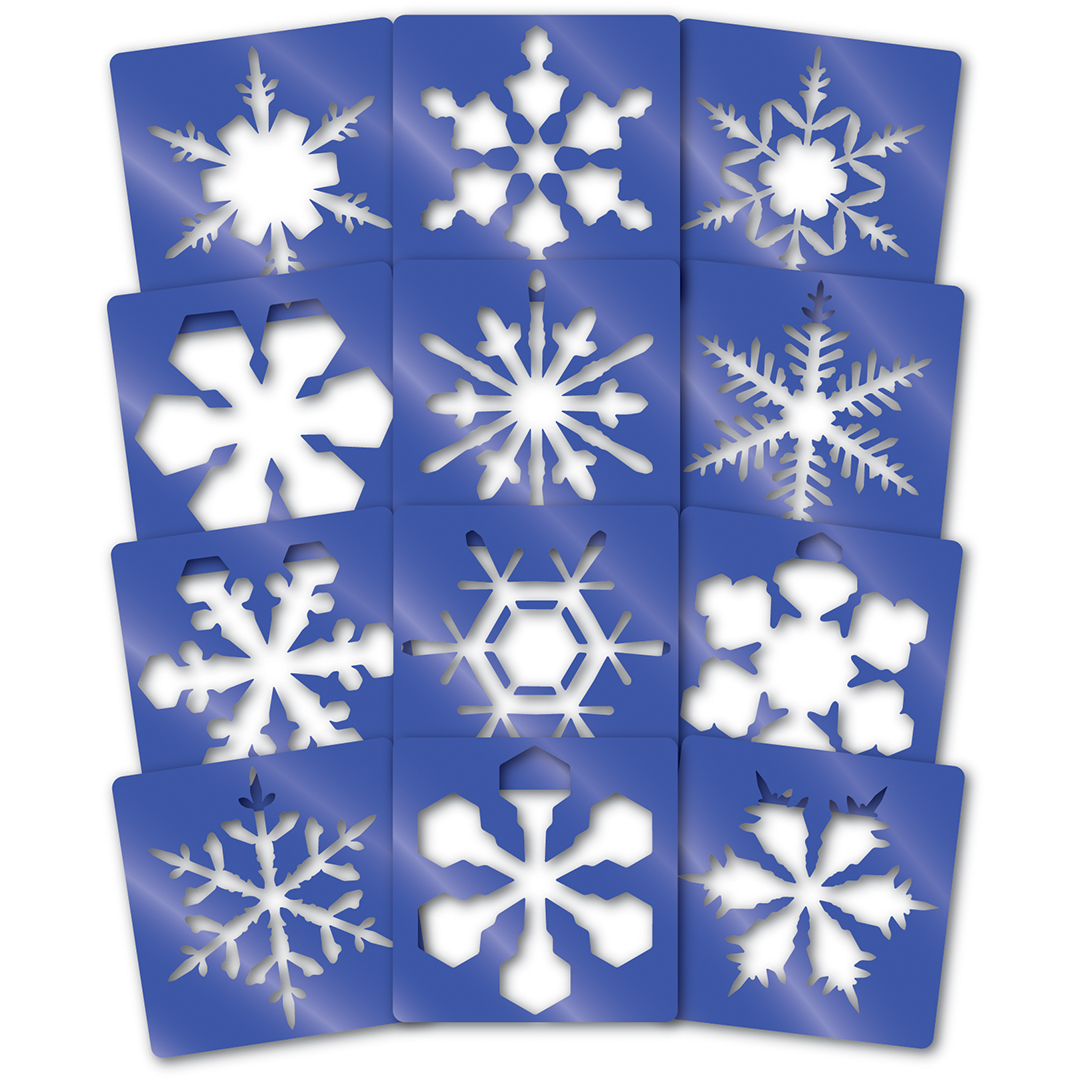 Super Snowflake Stencil Tracers – Roylco