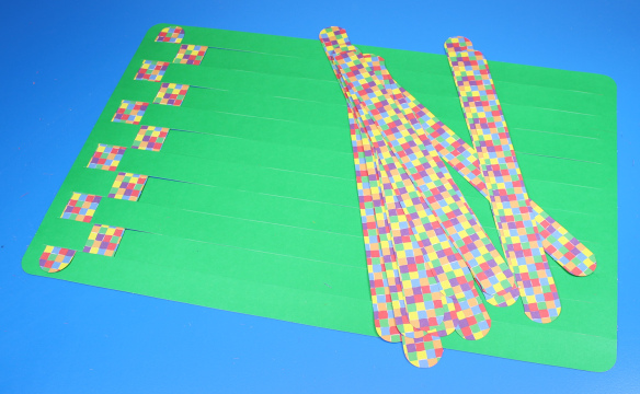 weaving placemat windsock