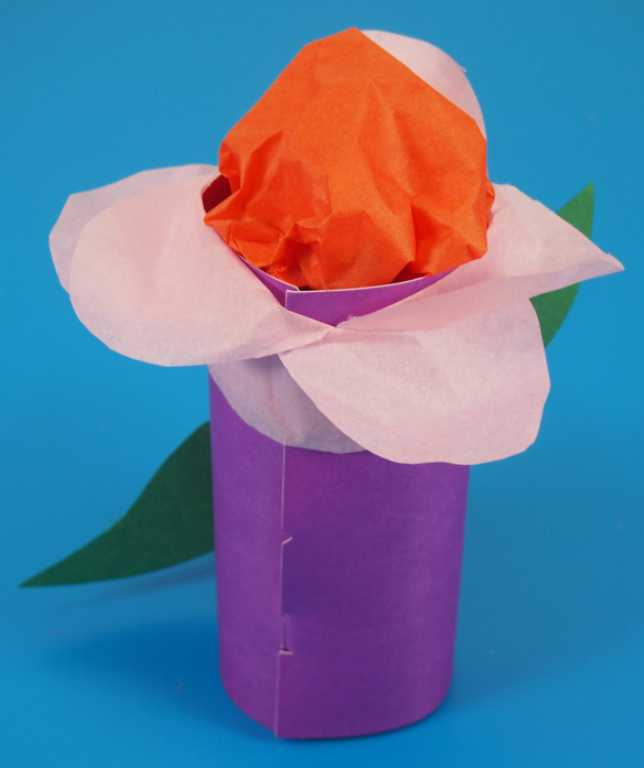 tube crafts flowers