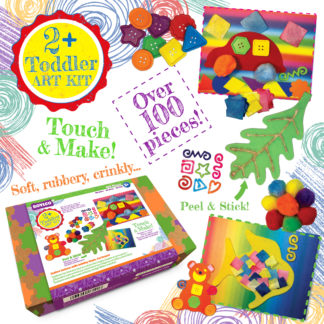 17101 2+ Toddler Art Kit Promo Display