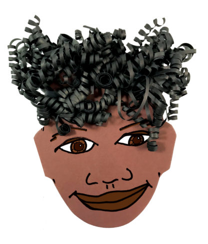 Hair Paper Craft Curly Hair image