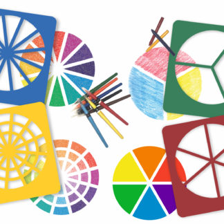 Color Wheel Stencils