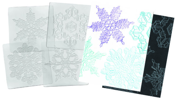 Snowflake Rubbing Plates - Image 2