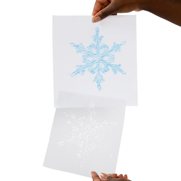 Snowflake Rubbing Plates - Image 4