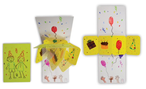 Roylco Pop Up Pivot Cards, Father's Day gift, perfect homemade gift for kids