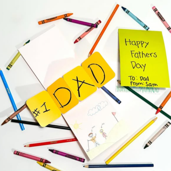 Roylco Pop Up Pivot Cards. Father's Day Gift, homemade gift for kids