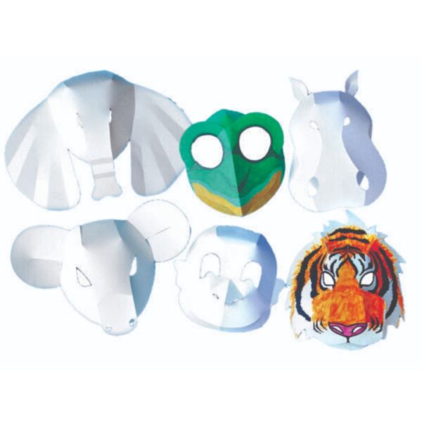 Wild Animal Fold-Up Masks