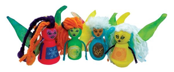 Fairy Finger Puppets Craft Kit - Image 2