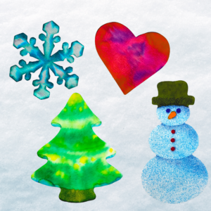 Winter Color Diffusing Paper Kit by Roylco