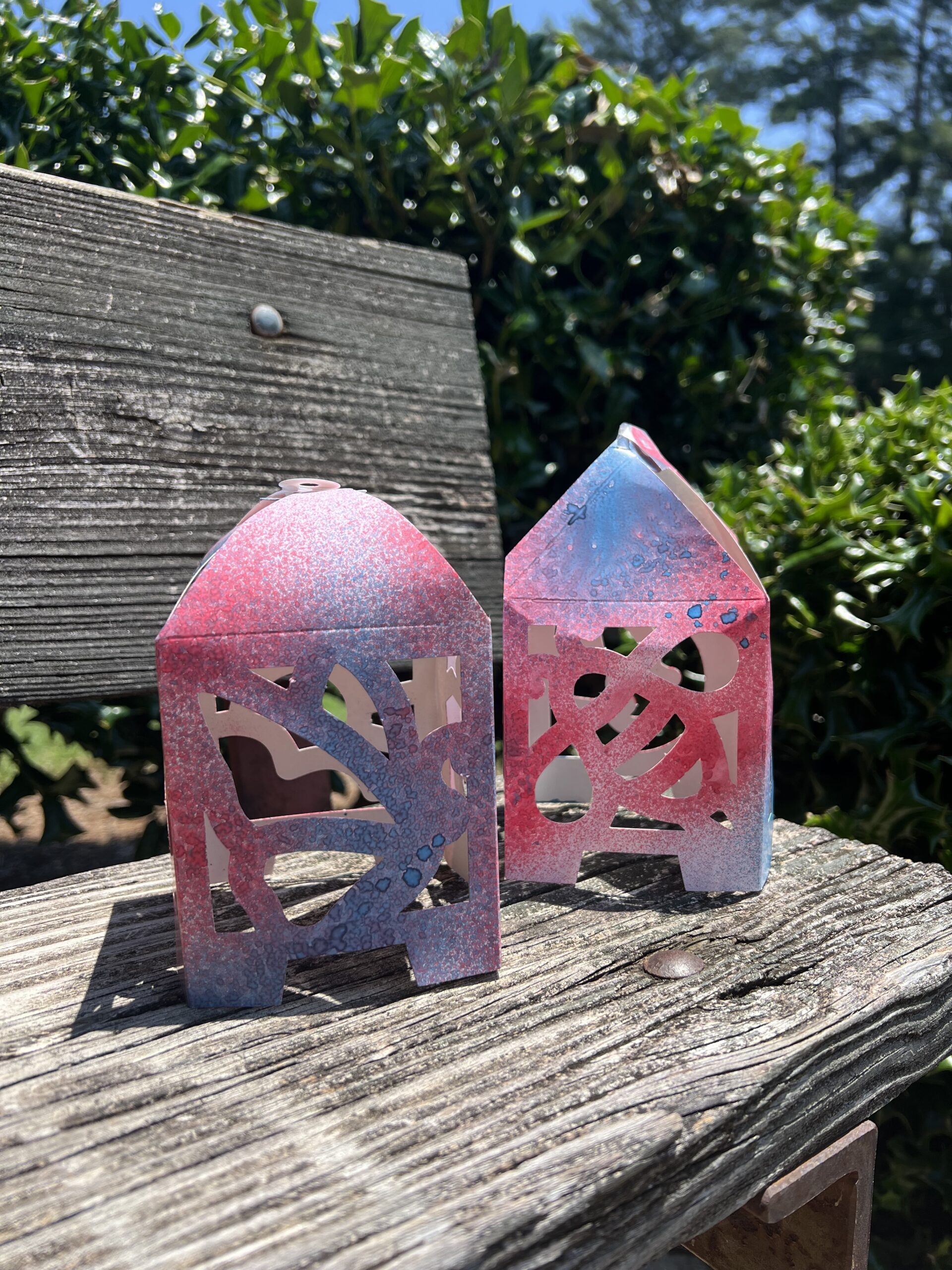 Roylco Stained Glass Lantern, 4th of July Crafts for kids