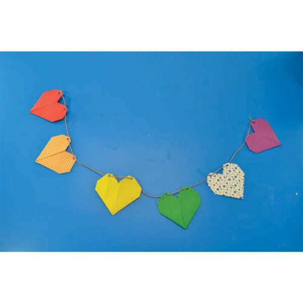 Origami Heart Garland