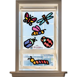 Junior Bug Stained Glass Frames