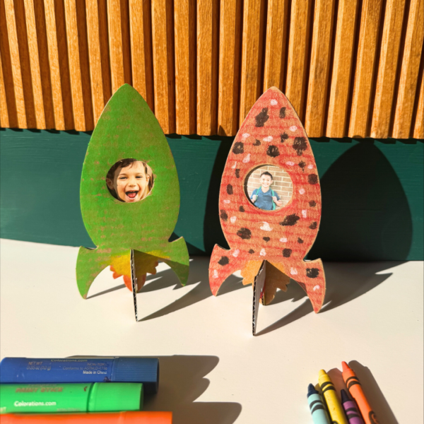 Rocket Ship Picture Frames