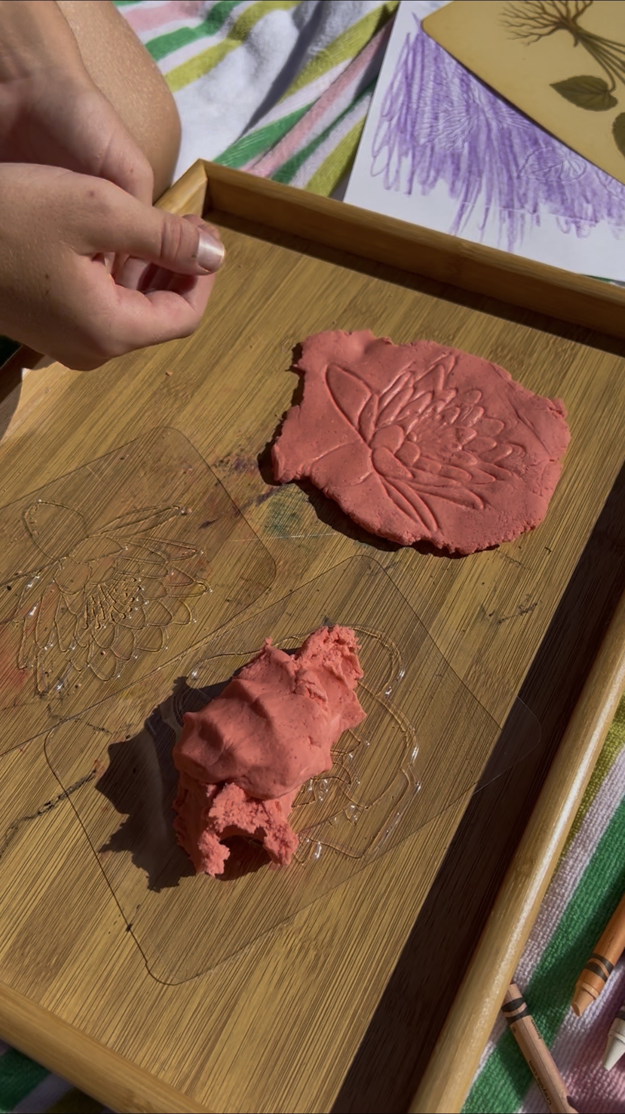 Flower Rubbing Plates - Image 5