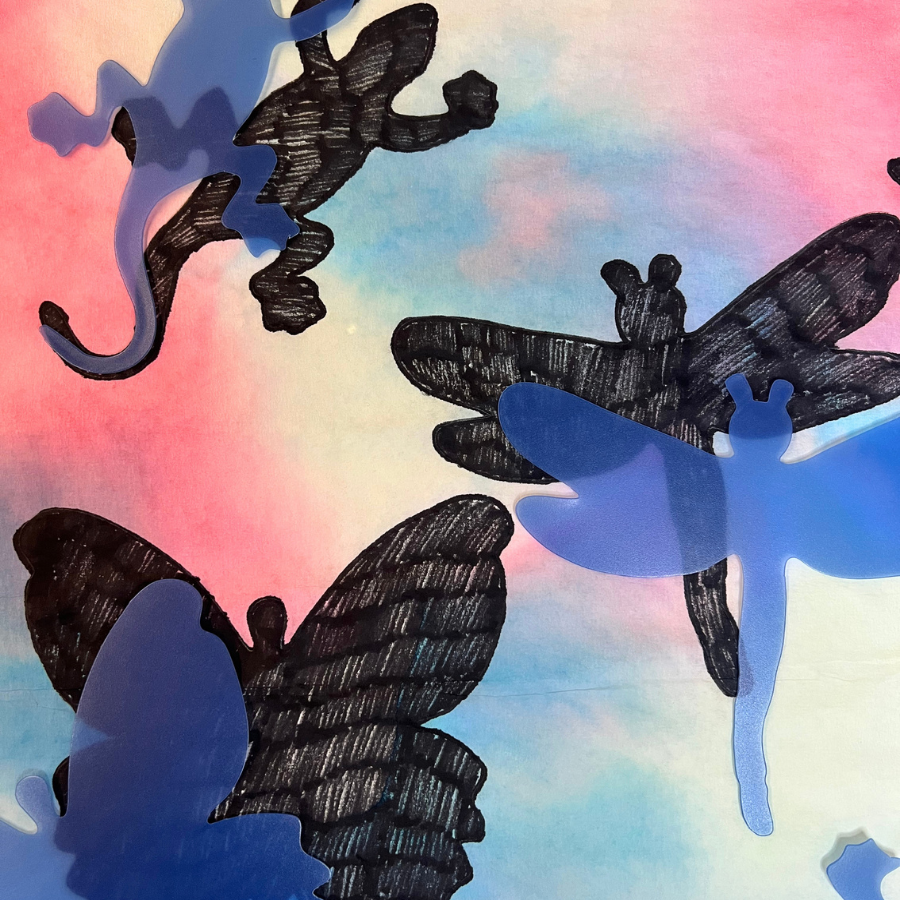 Roylco nature stencils