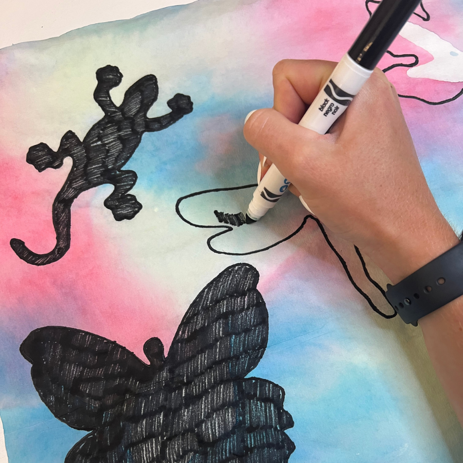 Roylco nature stencils