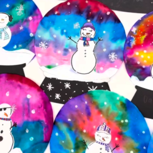 Color Diffusing craft ideas