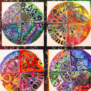 Color Diffusing craft ideas