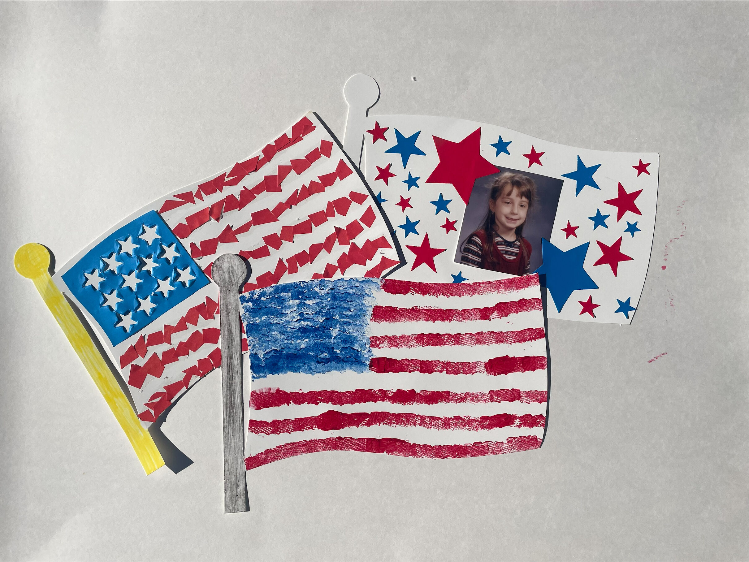 Roylco Flag Designer, Memorial Day Craft for Kids, Fourth of July Crafts