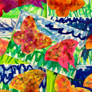 Color Diffusing craft ideas